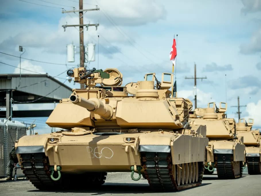 Abrams’a Minigun takviyesi