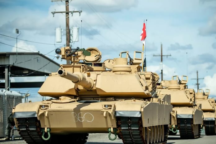 M1 Abrams tankına Minigun eklendi: ABD ordusu yeni silah konfigürasyonunu test ediyor