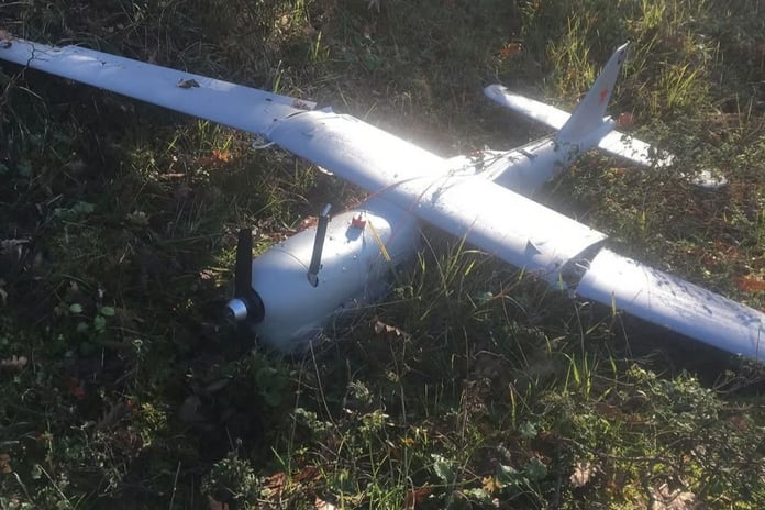 Kocaeli’de kırsal alana insansız hava aracı düştü