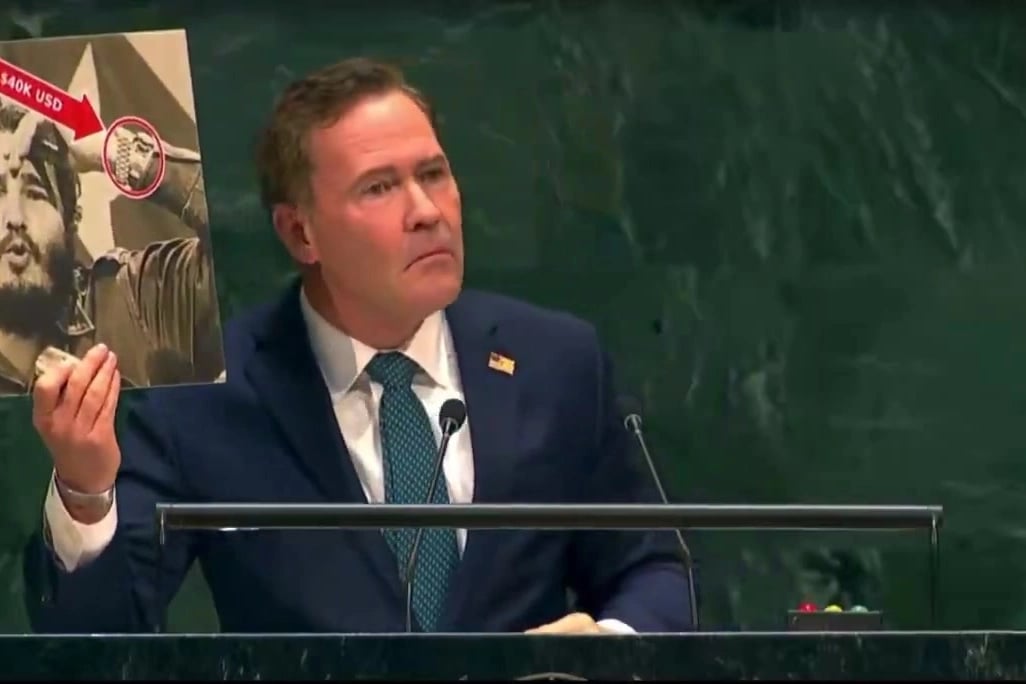 Waltz Shouts Down Cuban Foreign Minister at UN