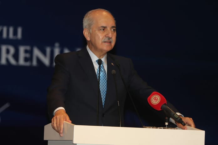 TBMM Başkanı Kurtulmuş, kürsüden Kürtçe 'barış çağrısı' yaptı