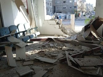 Israeli Strike Hits Gaza Aid HQ, Kills Red Crescent Worker