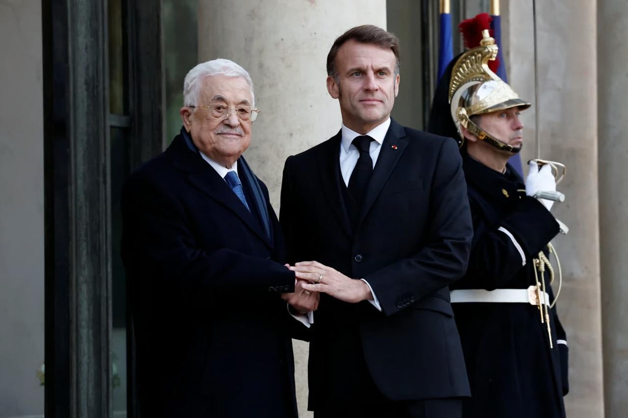 Macron'dan Filistin'e anayasa desteği