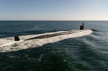 ABD Donanması, gelecekteki USS Massachusetts (SSN-798) denizaltısını teslim aldı