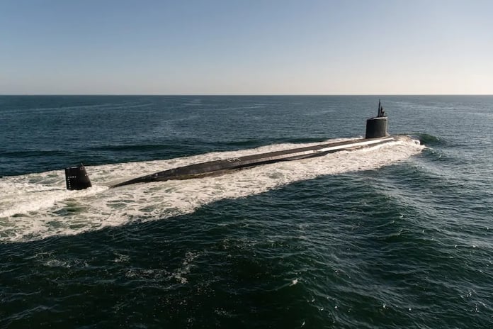 ABD Donanması, gelecekteki USS Massachusetts (SSN-798) denizaltısını teslim aldı