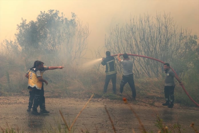Lazkiye’deki orman yangınları kontrol altına alınıyor