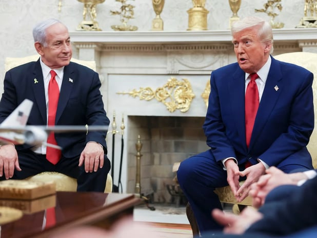 Beyaz Saray'da kritik zirve: Trump Netanyahu'ya müzakere kapısını işaret etti