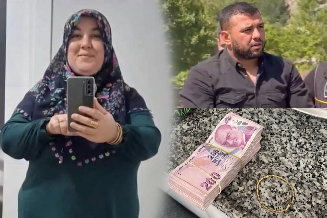 Altınları için öldürüp gömdü