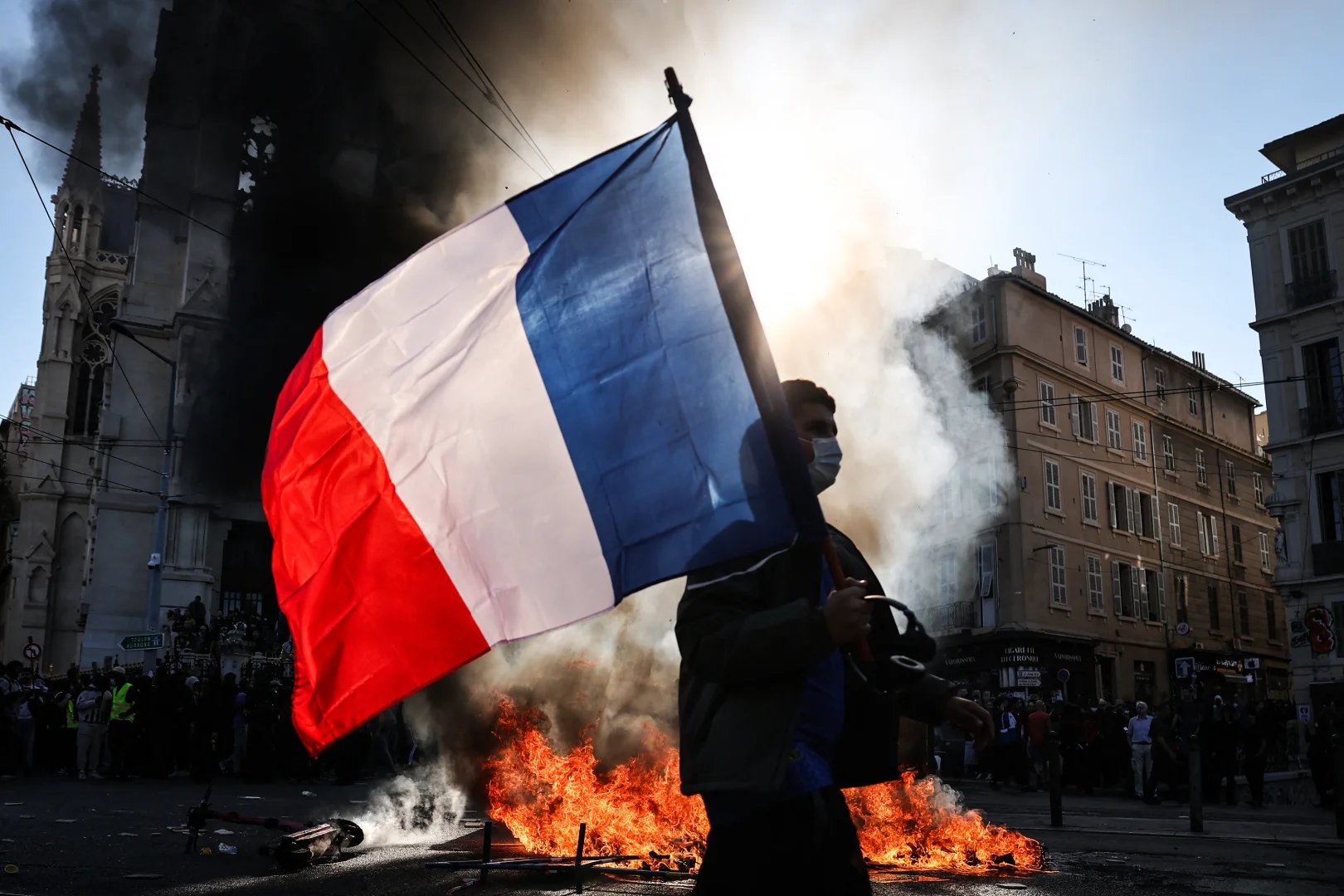 Macron Urges Calm After France’s Worst Unrest in Years