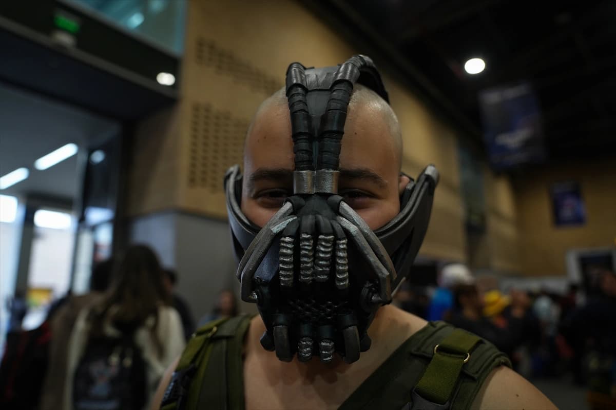 Kolombiya'daki cosplay etkinliği renkli anlara sahne oldu