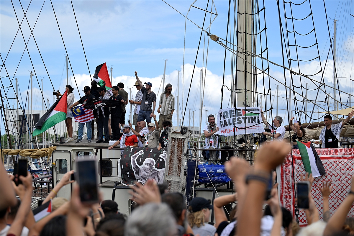 20'den fazla tekne İsrail ablukasını kırmak için Akdeniz’de