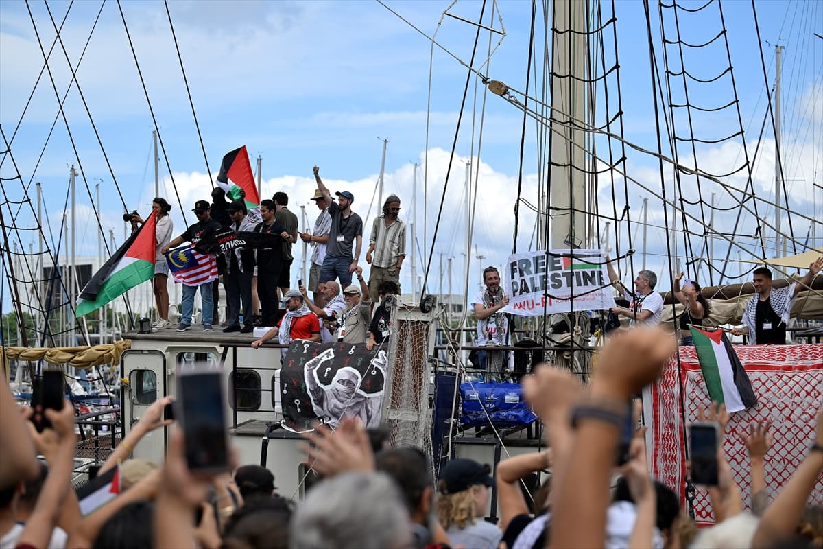 20'den fazla tekne İsrail ablukasını kırmak için Akdeniz’de
