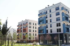 Esenler'de TOKİ ile kentsel dönüşüm kapsamında teslim edilen evler güven verdi