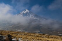 Ağrı Dağı karla kaplandı: Beyaz örtü kartpostallık görüntüler oluşturdu