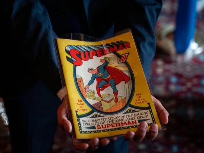 Tarihi Superman çizgi romanı açık artırmada rekor fiyata satıldı