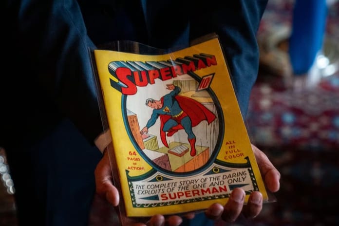 Tarihi Superman çizgi romanı açık artırmada rekor fiyata satıldı