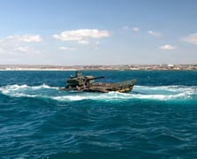 ABD Deniz Piyadeleri’nin yeni nesil ARV keşif aracı ilk yüzme testini tamamladı