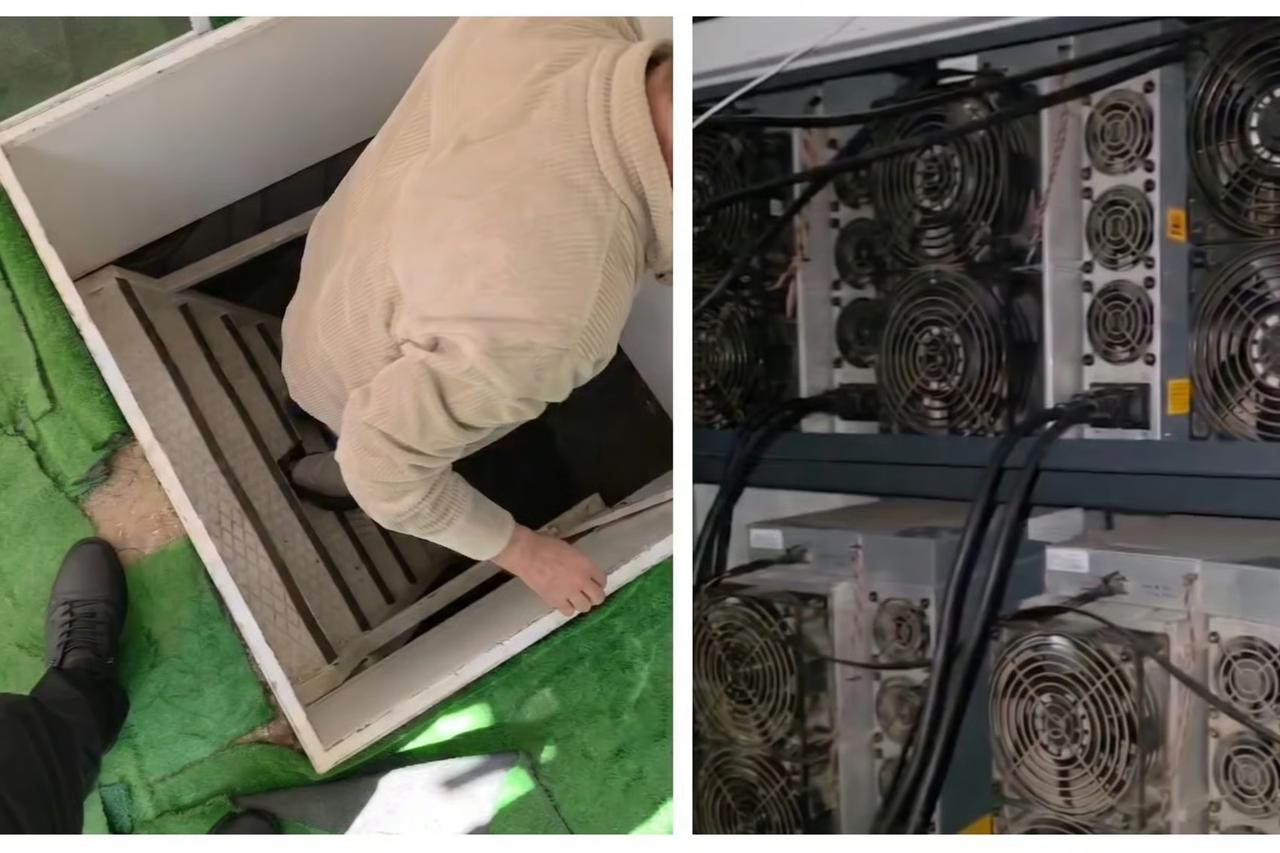 Operasyonda gizli kripto oda bulundu