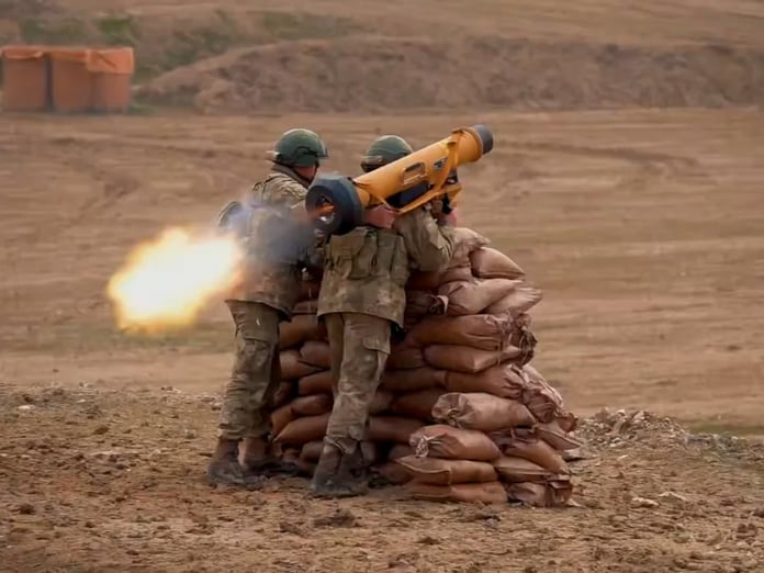 KARAOK’tan tam isabet ROKETSAN’ın kısa menzilli tanksavar sistemi testleri başarıyla geçti