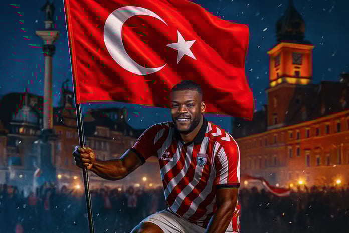 Samsunspor'dan Polonya çıkarması: Zorlu Varşova deplasmanında galibiyet erken golle geldi