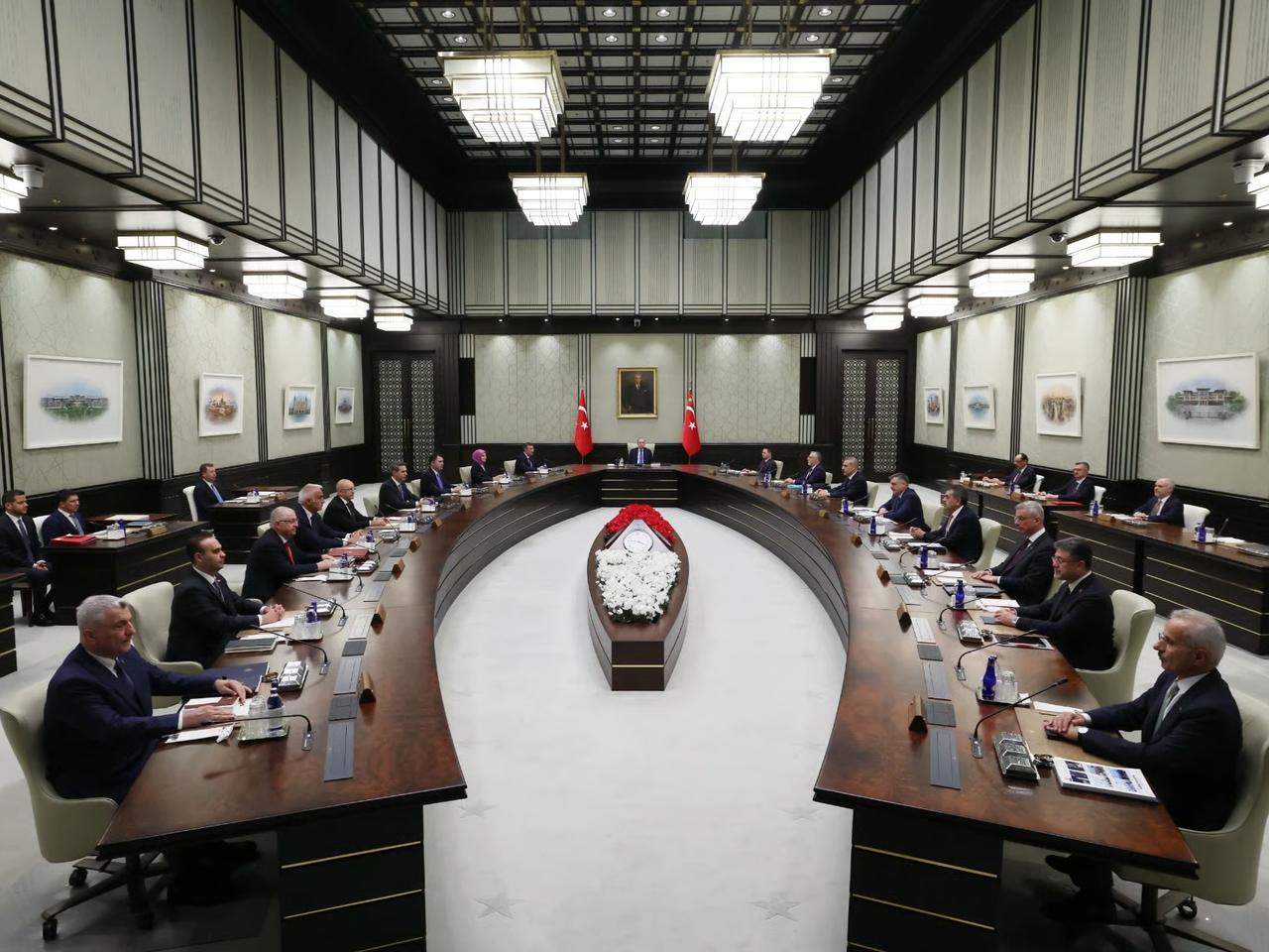 Kabine Cumhurbaşkanı Erdoğan başkanlığında toplanıyor