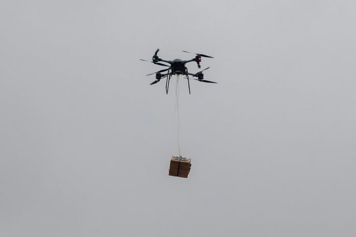 ABD Ordusu İHA ile kan nakli gerçekleştirdi