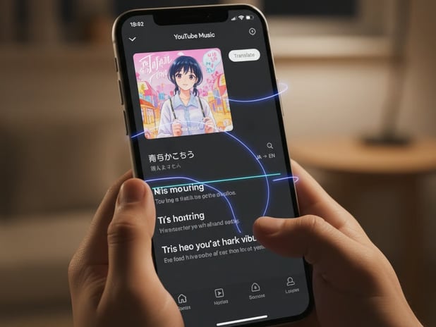 Youtube Music, şarkı sözlerini anlık çeviri özelliğini test ediyor