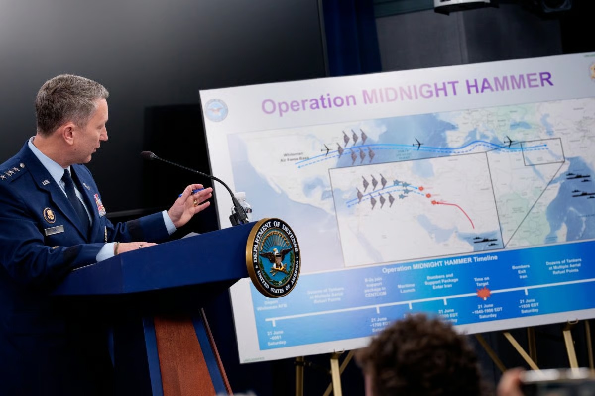Operation Midnight Hammer: US Largest B-2 Strike on Iran