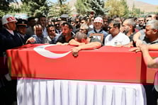 Şehit Uzman Çavuş Ümit Üzüm memleketi Kayseri'de son yolculuğuna uğurlandı