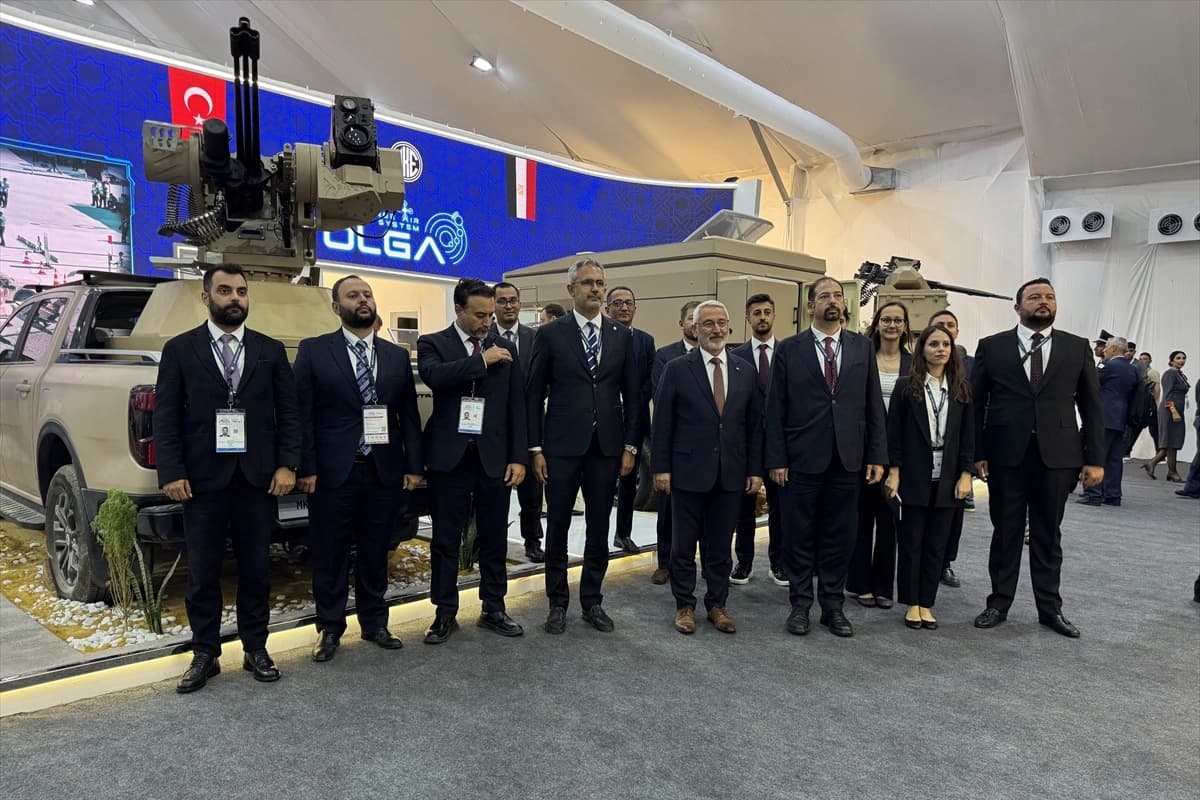 MKE, Mısır'da düzenlenen havacılık fuarına TOLGA ile katıldı