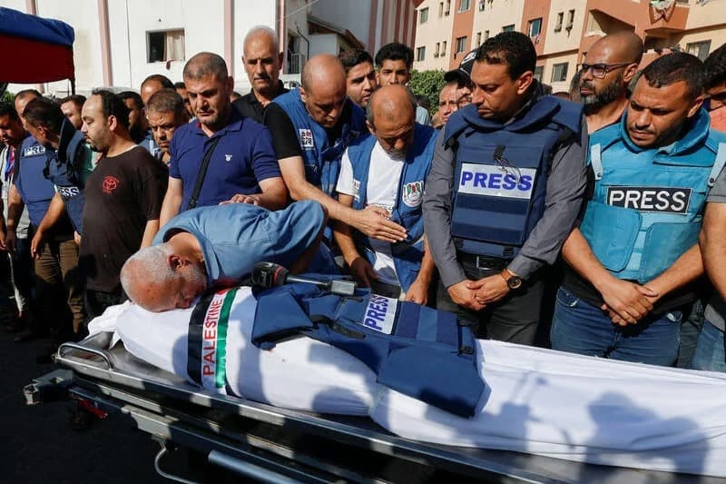 Hamas'tan Gazzeli gazeteciler için eylem çağrısı
