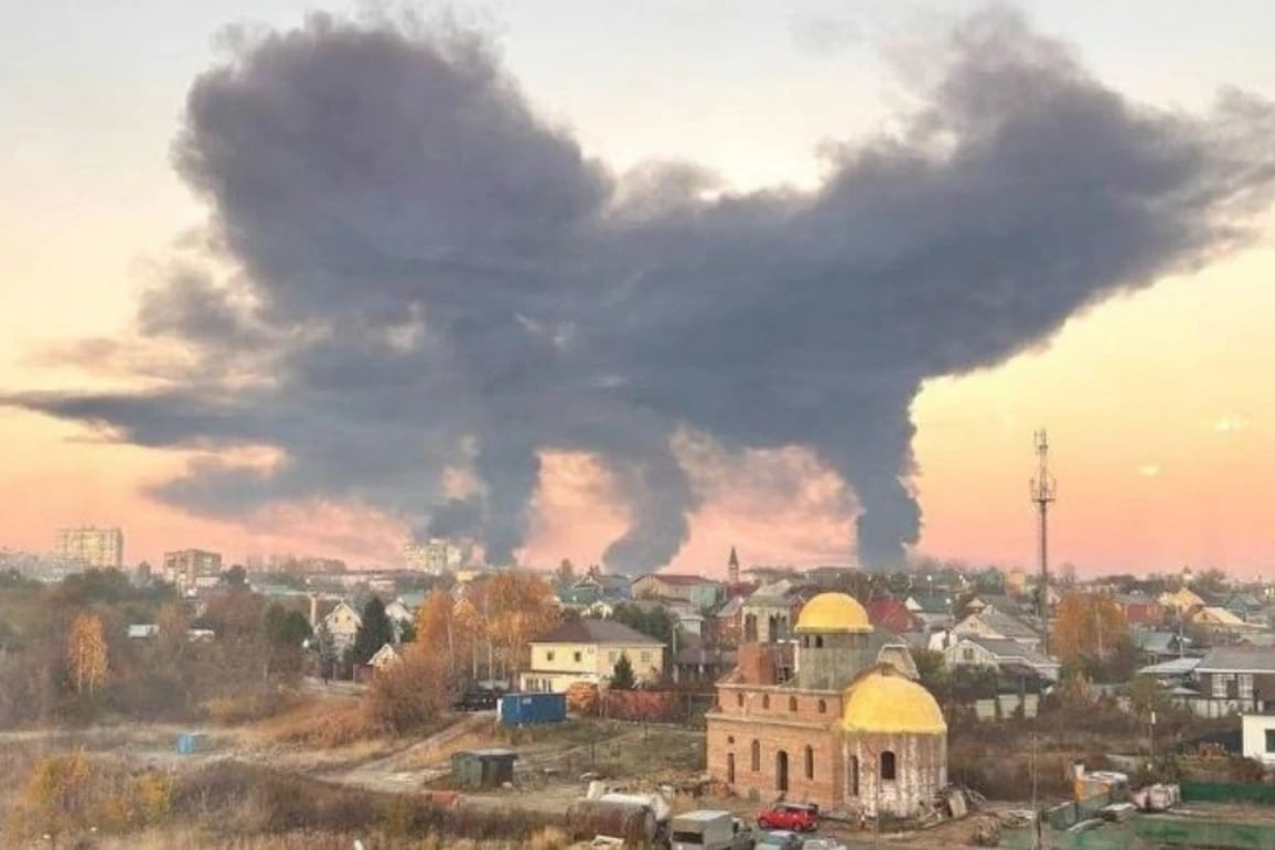 Ukrainian Drones Reportedly Hit Russian Refinery