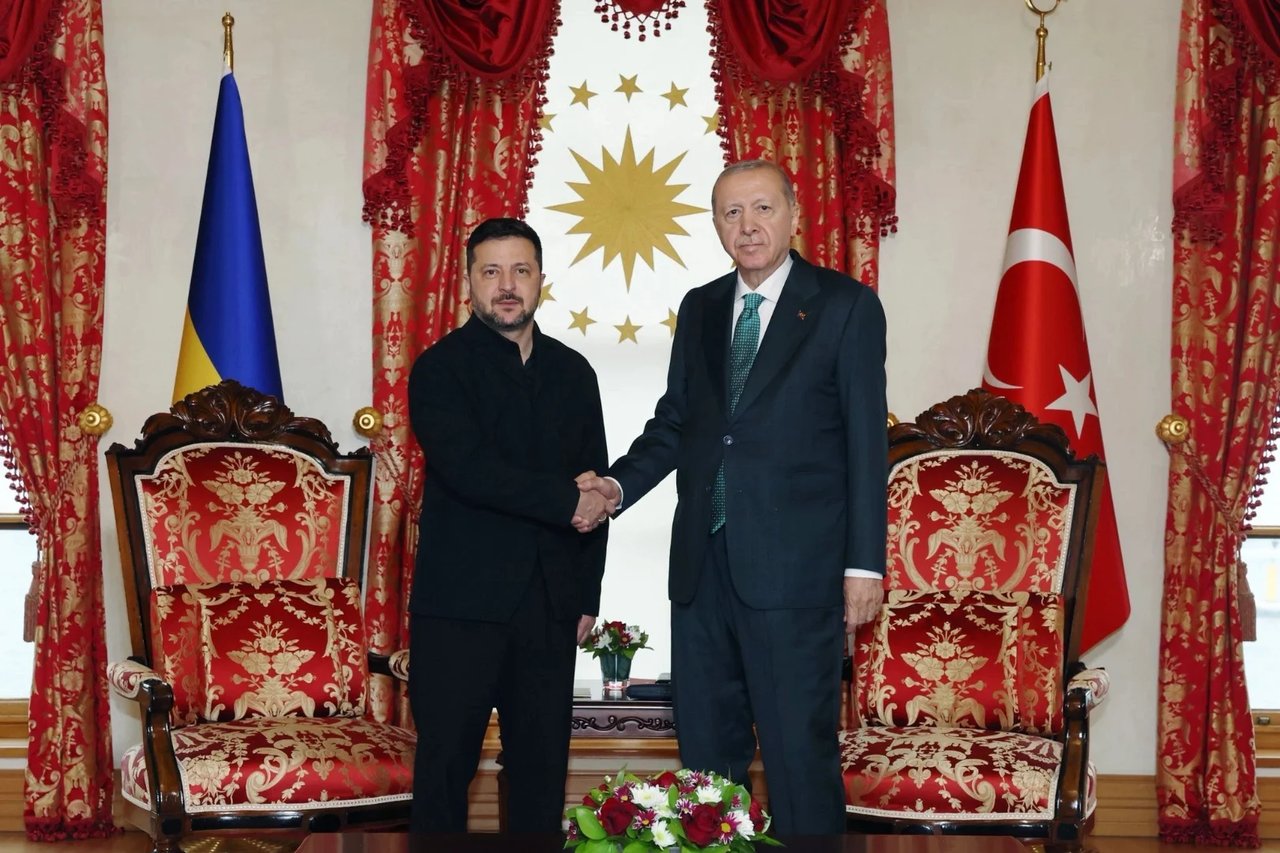 Ukrayna Devlet Başkanı Zelenskiy İstanbul'da