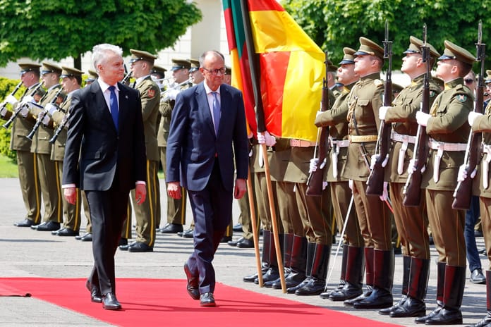 Alman askerleri Litvanya'ya konuşlandırılıyor