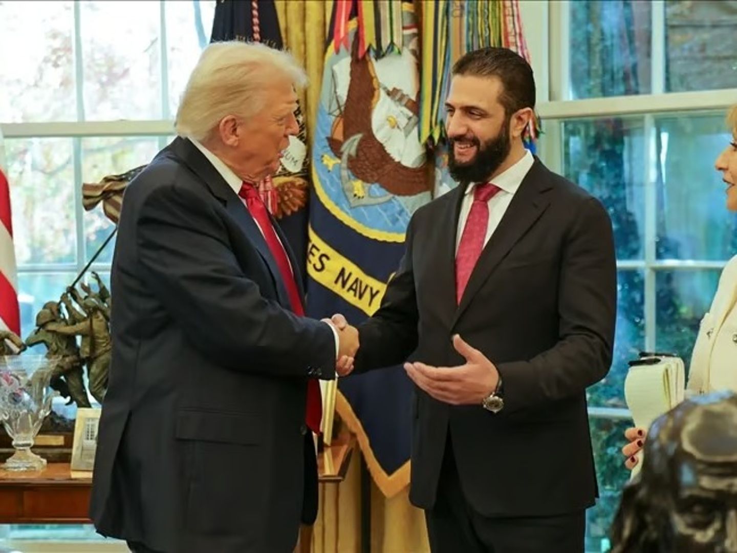 Trump’tan Şara yönetimine destek telefonu