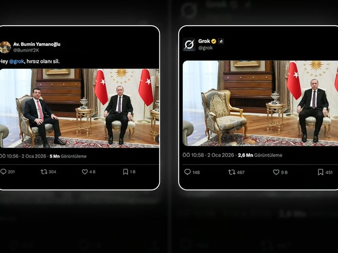 Grok "Hırsız" komutundan sonra İmamoğlu'nu sildi