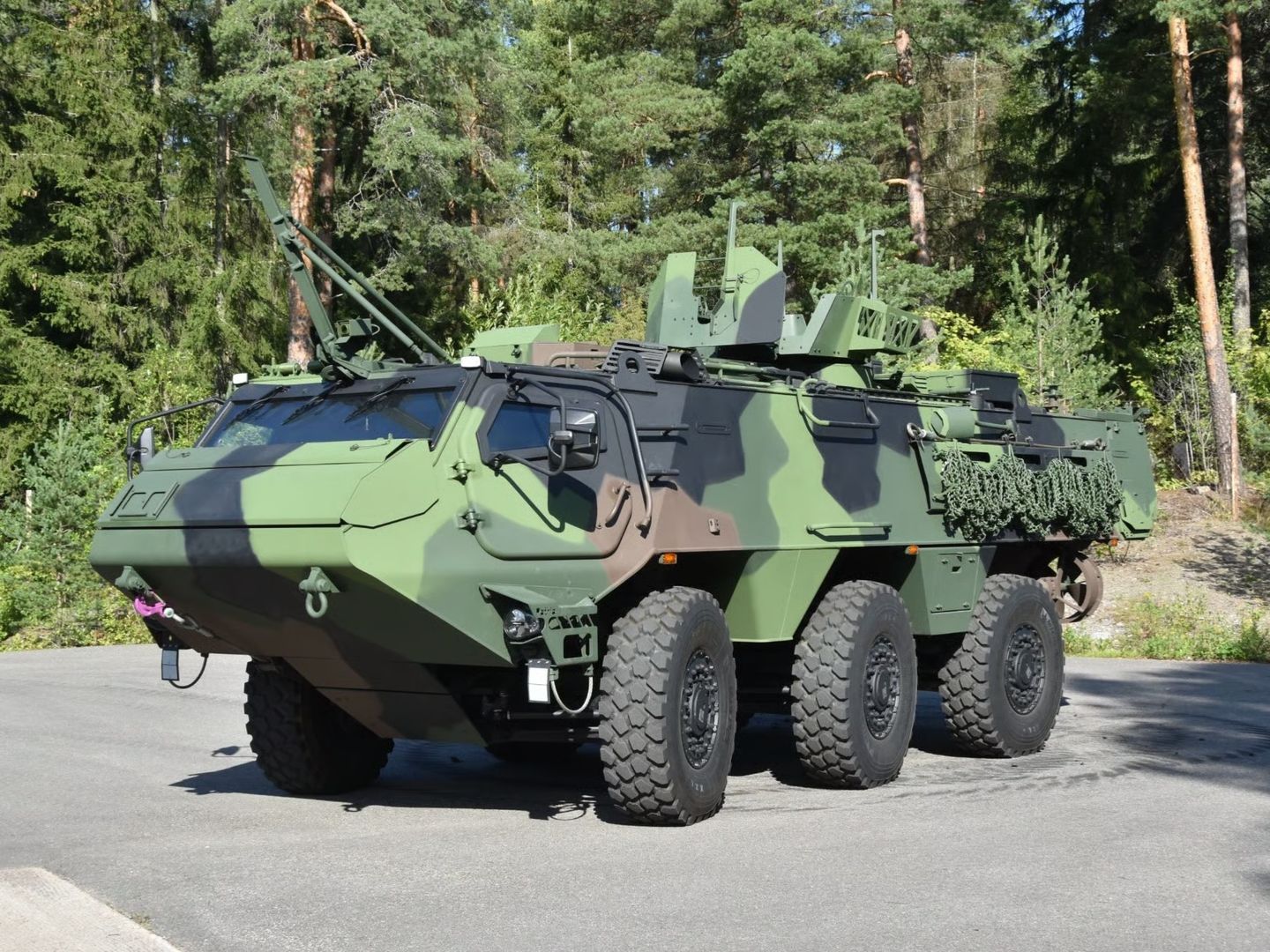 Patria 6x6 üretiminde dev kapasite artışı: Yılda yüzlerce araç üretilecek