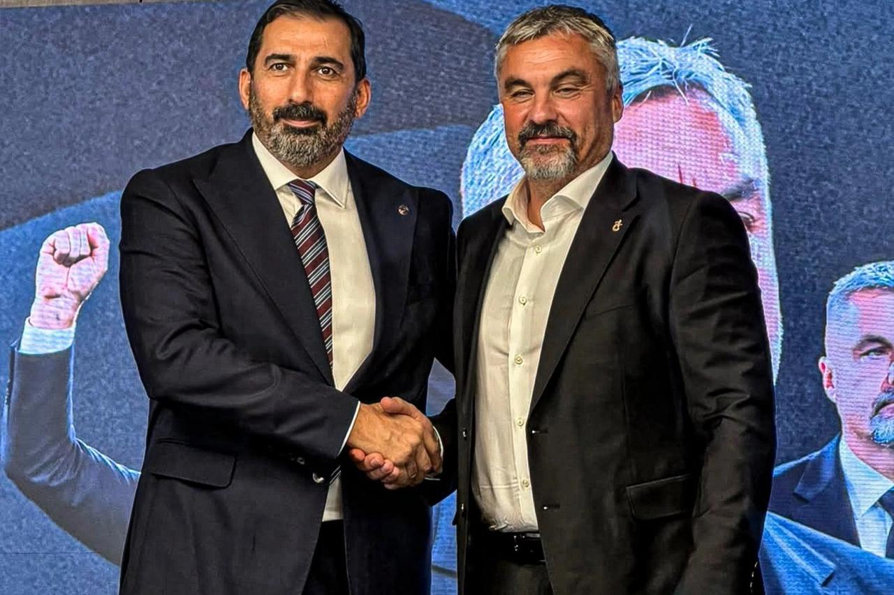 Trabzonspor'un yeni teknik direktörü Thomas Reis'in imza töreni açıklamaları