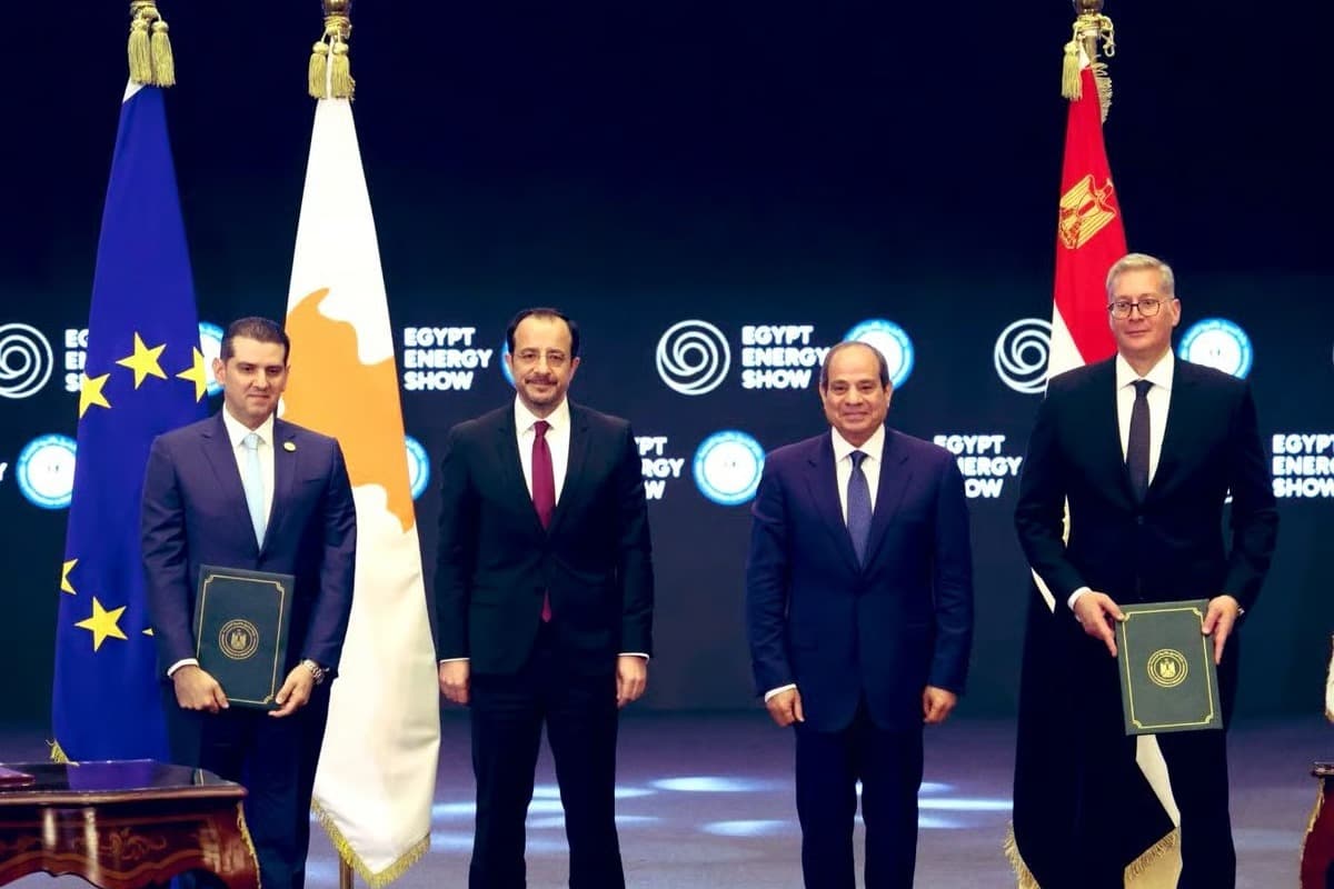 GKRY sözde MEB'i için Mısır ile anlaştı