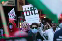 Kanada’da Filistin’e destek gösterisi