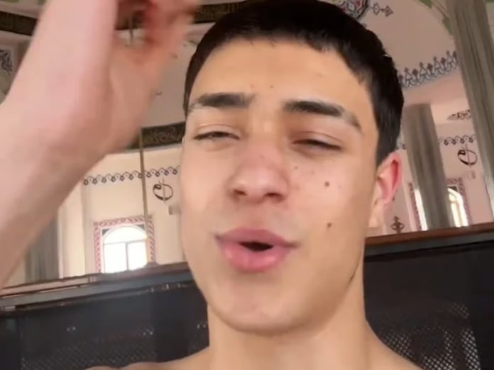 Camide yarı çıplak dans eden TikToker’a gözaltı!