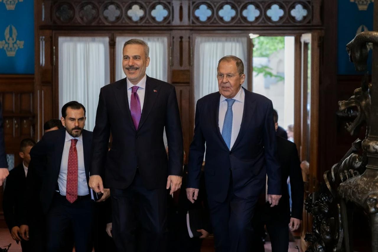 Dışişleri Bakanı Hakan Fidan Moskova’da Rus mevkidaşı Lavrov ile görüştü