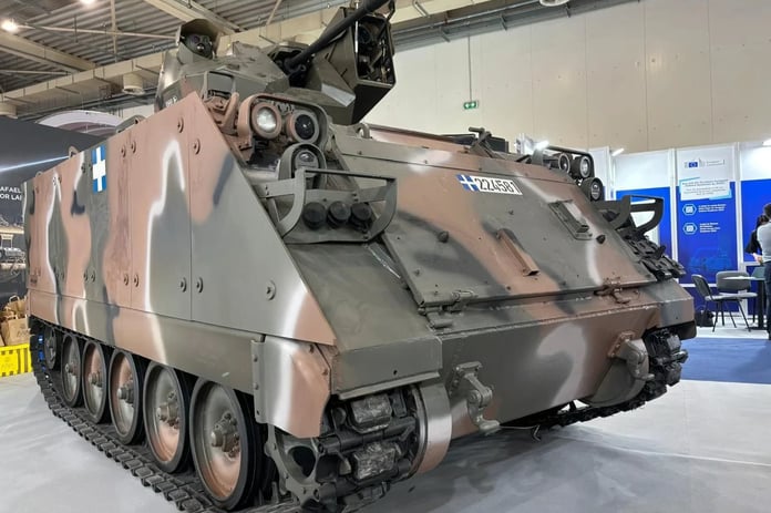 Rafael, Yunan ordusu için modernize edilmiş M113 zırhlı aracını tanıttı