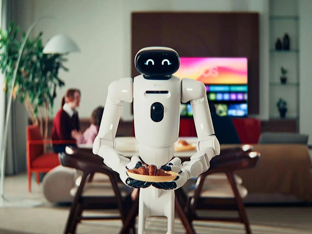 LG’den ev işlerini bitiren robot