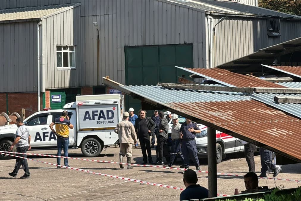 Zonguldak'ta maden göçüğü faciası