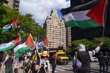 New York'ta Netanyahu protestosu 