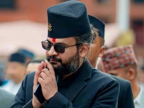 Nepal'de eski rap şarkıcısı Başbakan adayı 
