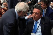 Fenerbahçe Yüksek Divan Kurulu'nda tarihi anlar: Üç başkan bir arada