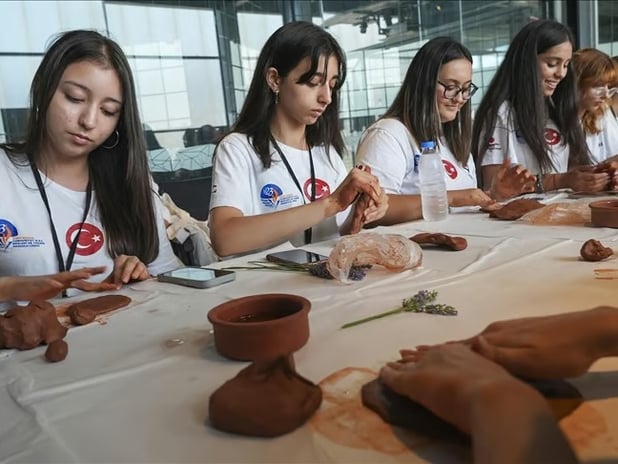 Meslek lisesi öğrencileri kültürel mirası geleceğe taşıyor