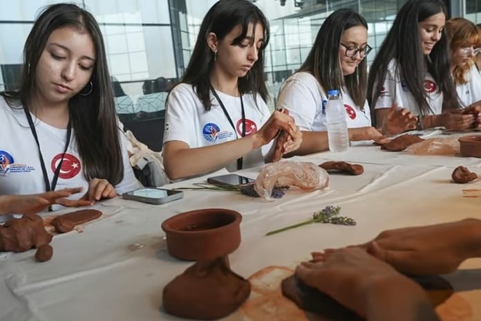 Meslek lisesi öğrencileri kültürel mirası geleceğe taşıyor